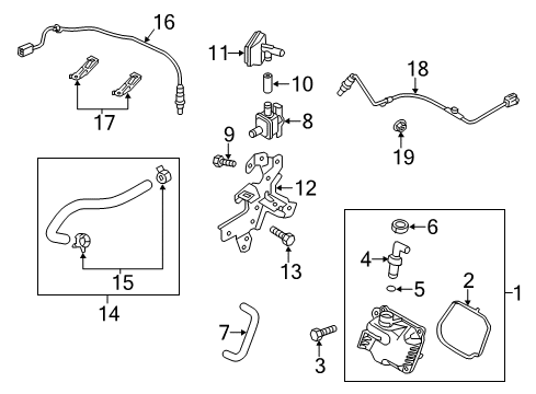 2014 Mazda CX-5 Emission System Diagram