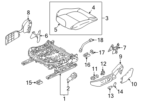 2024 Mazda 3 Power Seats Diagram