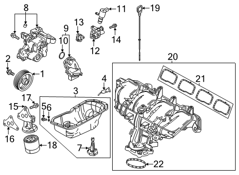 2023 Mazda CX-5 Filters Diagram
