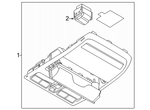 2024 Mazda CX-90 Overhead Console