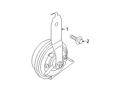 2012 Mazda 5 Horn Diagram