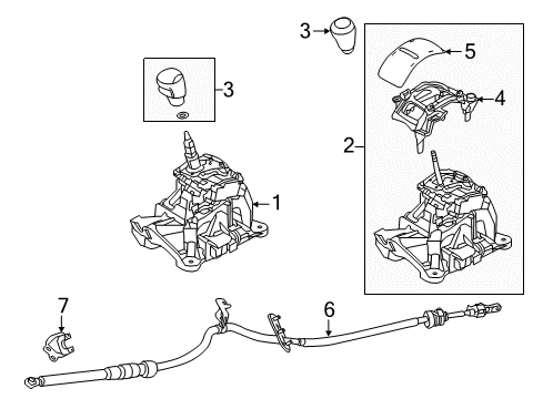 2014 Mazda 6 Center Console Diagram