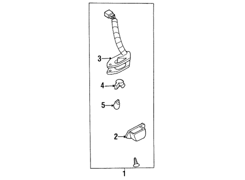 1995 Mazda Protege License Lamps Diagram