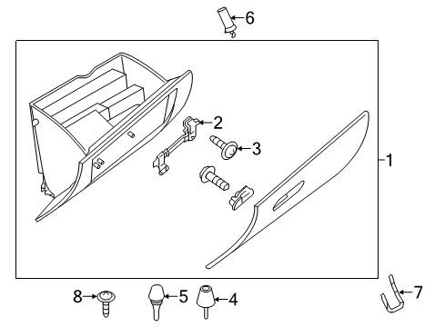 2014 Mazda CX-5 Glove Box