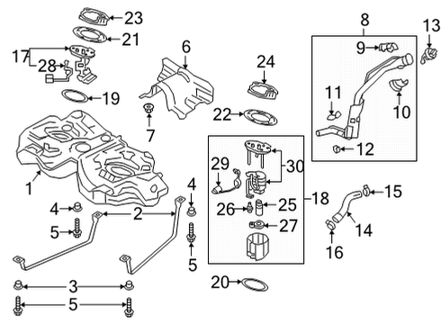 2024 Mazda 3 Fuel Supply Diagram 2