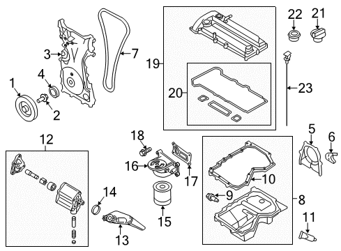 2014 Mazda MX-5 Miata Filters Diagram