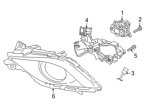 2016 Mazda 6 Fog Lamps Diagram