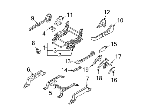 2007 Mazda CX-9 Tracks & Components