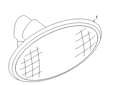 2004 Mazda 3 Side Marker Lamps