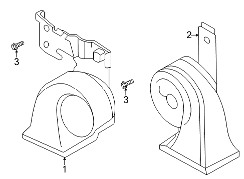 2024 Mazda CX-30 Horn