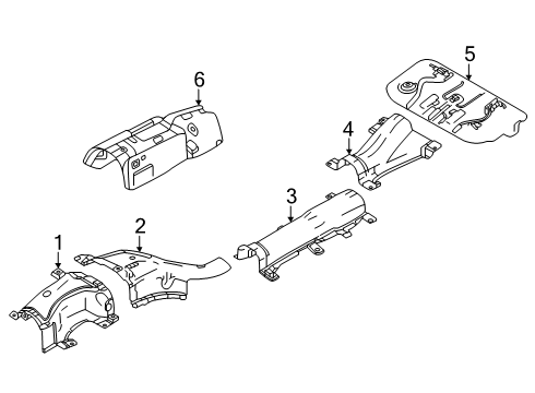 2025 Mazda CX-70 Heat Shields