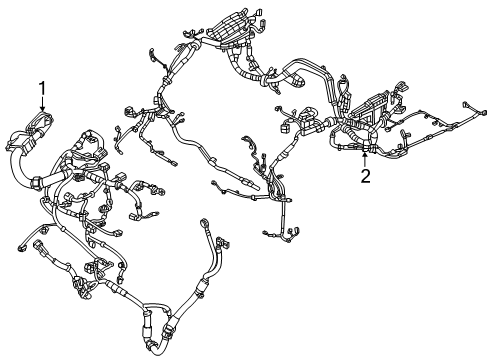 2025 Mazda CX-70 Wiring Harness