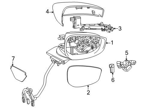 2025 Mazda CX-70 Mirrors