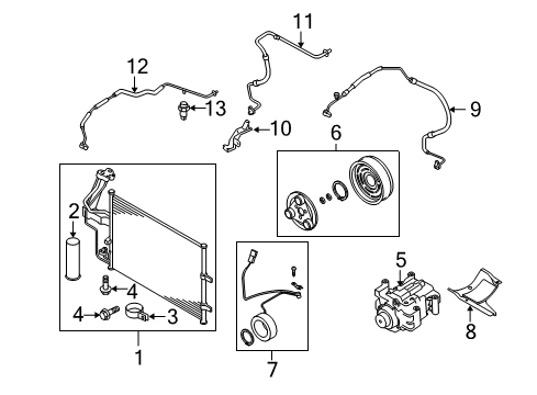 2008 Mazda 5 Air Conditioner Diagram