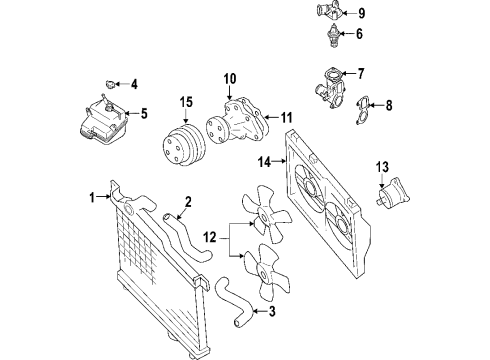 2009 Mazda RX-8 Cooling Fan Diagram