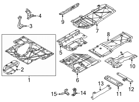 2025 Mazda CX-70 Under Cover & Splash Shields