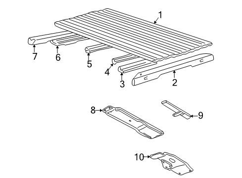 1999 Mazda B3000 Floor Diagram 4