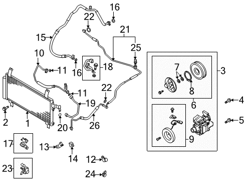 2007 Mazda 6 Air Conditioner Diagram
