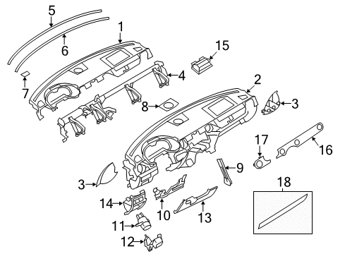 2014 Mazda MX-5 Miata Automatic Temperature Controls Diagram