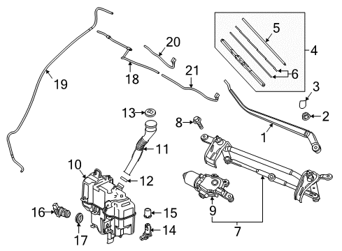 2015 Mazda 3 Wipers Diagram 4
