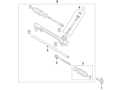 2016 Mazda 6 Steering Gear & Linkage Diagram 2