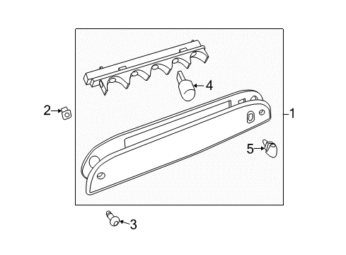 2009 Mazda Tribute Bulbs Diagram 7