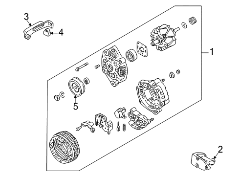 1998 Mazda 626 Alternator Diagram