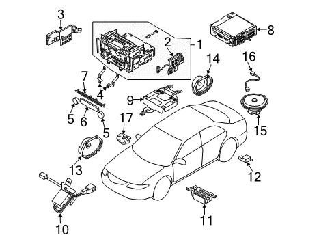 2004 Mazda 6 Sound System