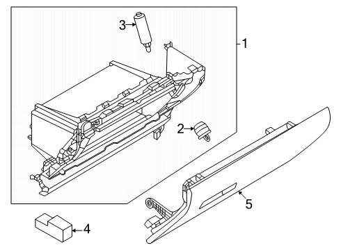 2025 Mazda CX-70 Glove Box