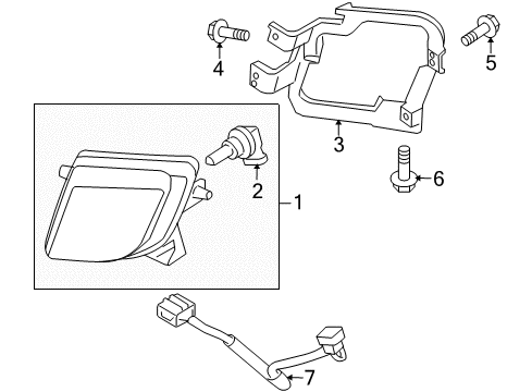 2009 Mazda 6 Bulbs Diagram