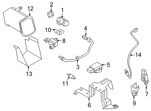 2003 Mazda Miata EGR System Diagram