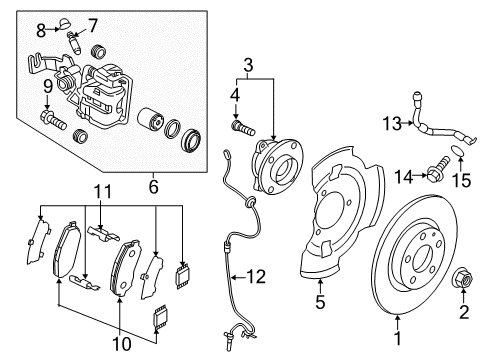 2017 Mazda MX-5 Miata Anti-Lock Brakes Diagram