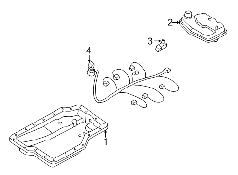 2000 Mazda Protege Automatic Transmission Diagram