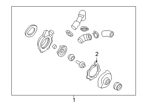 2005 Mazda Tribute Water Pump Diagram 2