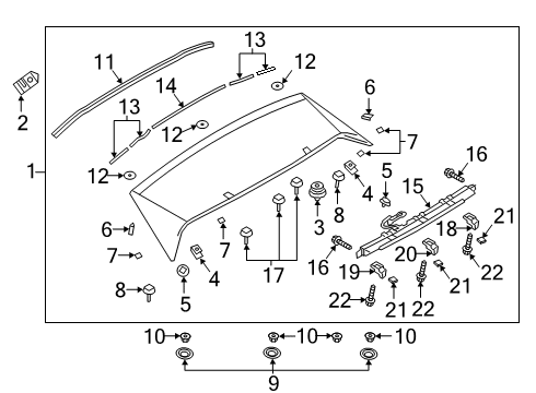 2025 Mazda 3 Rear Spoiler