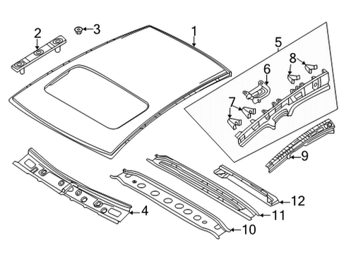 2025 Mazda CX-30 Roof & Components