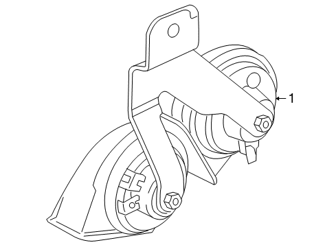 2011 Mazda 6 Horn