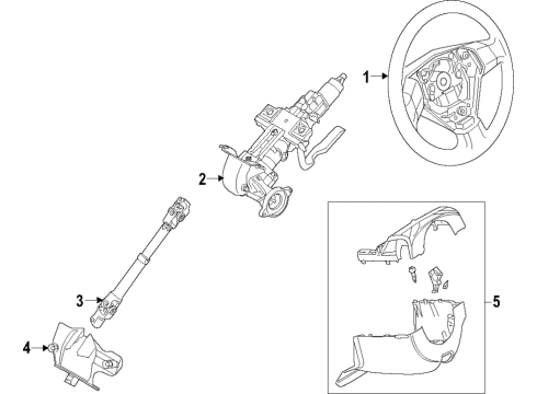 2019 Mazda CX-3 Steering Column Diagram
