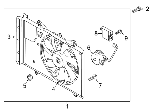 2019 Mazda CX-3 Cooling Fan Diagram