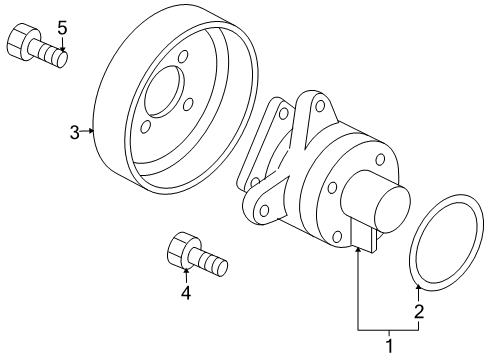 2011 Mazda 6 Water Pump Diagram
