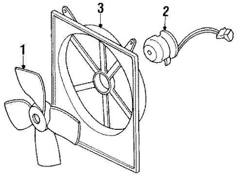 1988 Mazda 626 Cooling Fan Diagram