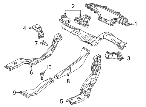 2016 Mazda 6 Ducts