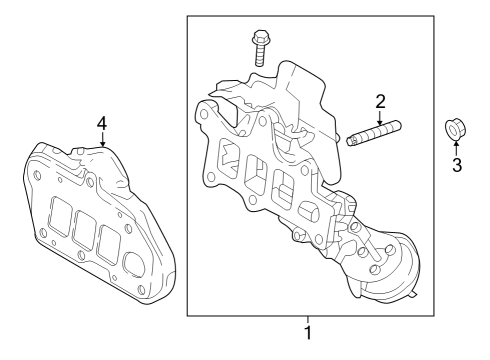 2024 Mazda CX-30 Exhaust Manifold