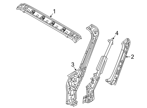 2024 Mazda MX-5 Miata Windshield Header & Components