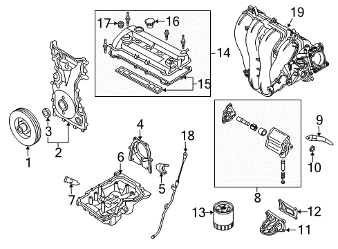2012 Mazda 3 Engine Parts Diagram 2