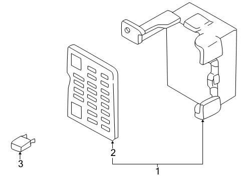 2000 Mazda Miata Electrical Components Diagram