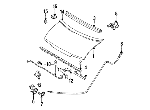 1989 Mazda MPV Horn Diagram