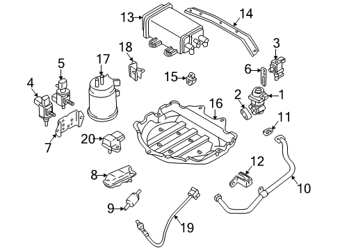 2000 Mazda Protege EGR System Diagram