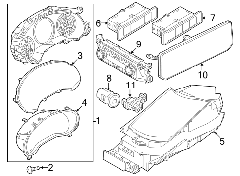 2023 Mazda CX-50 Lift Gate Diagram