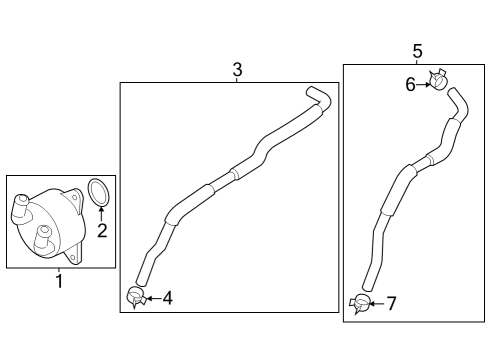 2025 Mazda 3 Trans Oil Cooler